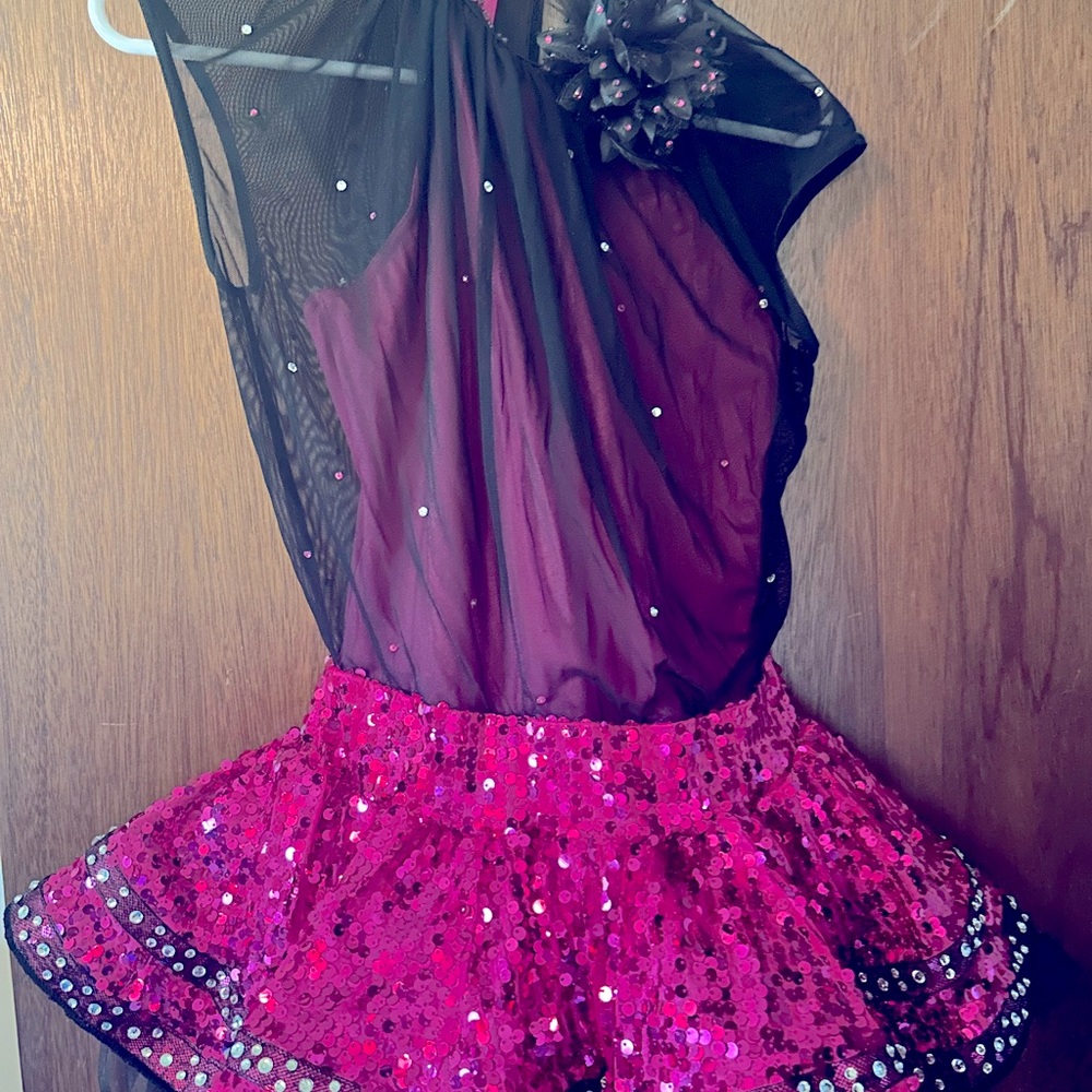 Girls dance costume